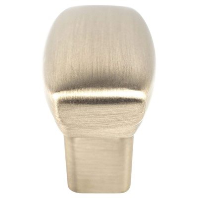 Transitional Advantage One Zinc Champagne Cabinet Knob  1