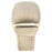 Transitional Advantage One Zinc Champagne Cabinet Knob  1