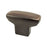 Transitional Advantage One Zinc Verona Bronze Cabinet Knob  1
