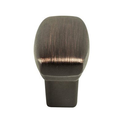 Transitional Advantage One Zinc Cabinet Knob - Verona Bronze 2