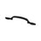 Traditional Advantage Two Zinc Matte Black Cabinet Pull  1