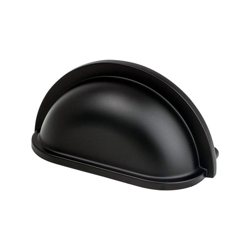 Traditional Advantage Three Zinc Matte Black Cup Pull  1