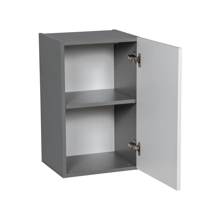 Wallkitchens Wood White Glossy Wall Cabinet White Glossy 2