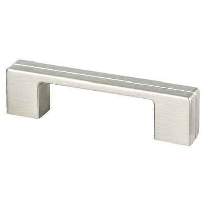 Skyline Zinc Brushed Nickel Cabinet Pull  1