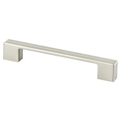 Skyline Zinc Brushed Nickel Cabinet Pull  2