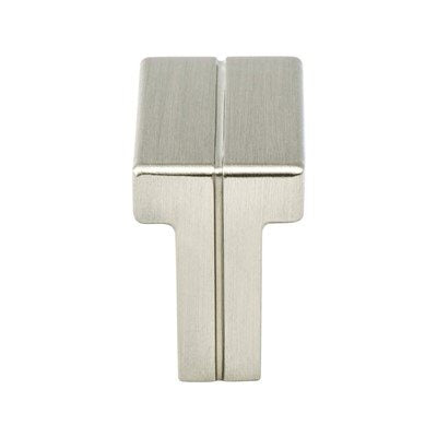 Skyline Zinc Brushed Nickel Cabinet Knob  1