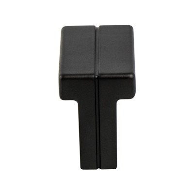 Skyline Zinc Matte Black Cabinet Knob  1