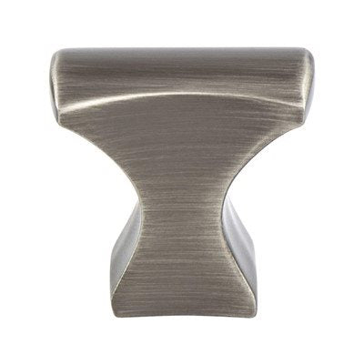 Aspire Zinc Brushed Tin Cabinet Knob  1