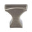 Aspire Zinc Brushed Tin Cabinet Knob  1