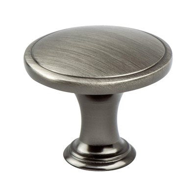 Oasis Zinc Brushed Tin Cabinet Knob  1