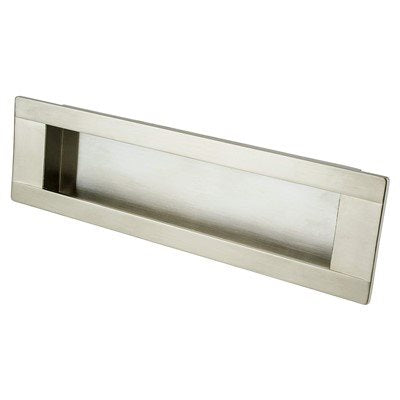 Seize Zinc Brushed Nickel Cabinet Pull  1
