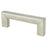 Square Zinc Brushed Nickel Cabinet Pull  3