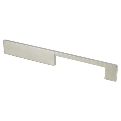 I-Spazio Zinc Brushed Nickel Cabinet Pull  1