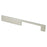 I-Spazio Zinc Brushed Nickel Cabinet Pull  1