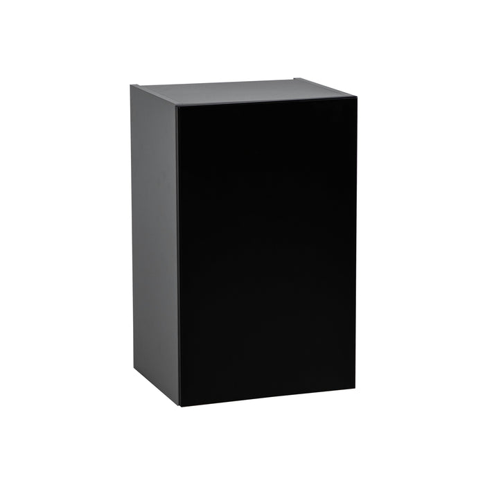 Wallkitchens Wood Black Matte Wall Cabinet Black Matte 1