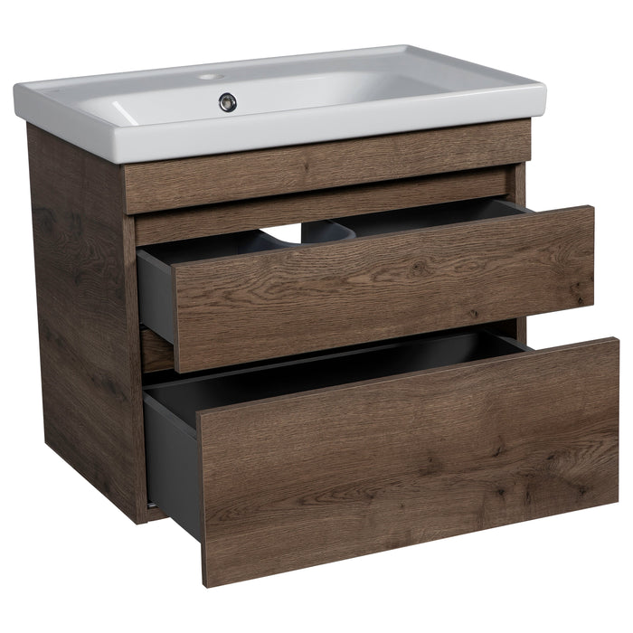 Niagara Wood Rosewood  Bathroom Vanity Rosewood 3