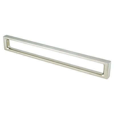 Dual Zinc Brushed Nickel Cabinet Pull  1