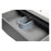 Wave Wood Gray Matte Bathroom Vanity Gray Matte 6