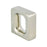 Dual Zinc Brushed Nickel Cabinet Knob  1