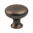Traditional Advantage Four Zinc Verona Bronze Cabinet Knob  1