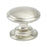 Traditional Advantage Two Zinc Brushed Nickel Cabinet Knob  1