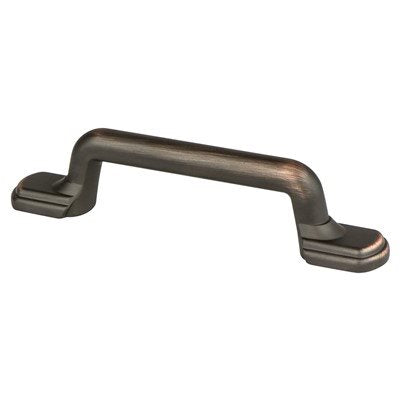 Traditional Advantage Two Zinc Verona Bronze Cabinet Pull  2