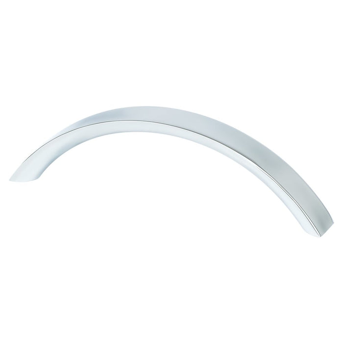 Contemporary Advantage Four Zinc Polished Chrome Cabinet Pull  1