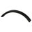 Contemporary Advantage Four Zinc Matte Black Cabinet Pull  1