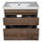 Niagara Wood Rosewood Bathroom Vanity Rosewood 4