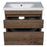 Niagara Wood Rosewood  Bathroom Vanity Rosewood 5