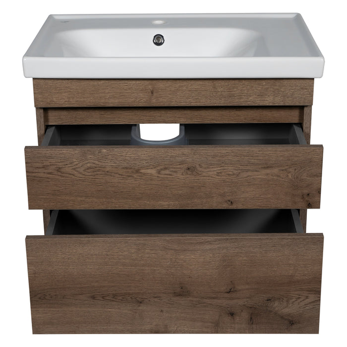 Niagara Wood Rosewood  Bathroom Vanity Rosewood 5