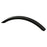 Contemporary Advantage Four Zinc Matte Black Cabinet Pull  2