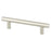 Transitional Advantage Two Steel Brushed Nickel Cabinet Pull  1