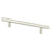 Transitional Advantage Two Steel Brushed Nickel Cabinet Pull  2