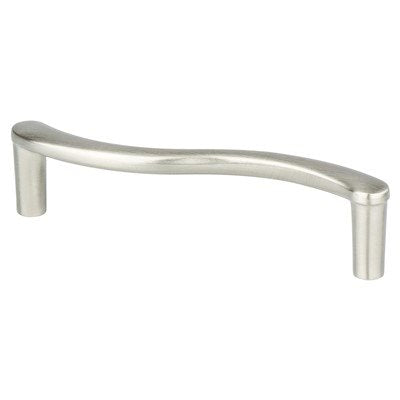 Advantage Plus Six Aluminum Brushed Nickel Cabinet Pull  1