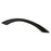 Contemporary Advantage Five Zinc Matte Black Cabinet Pull  2