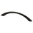 Contemporary Advantage Four Aluminum Matte Black Cabinet Pull  2