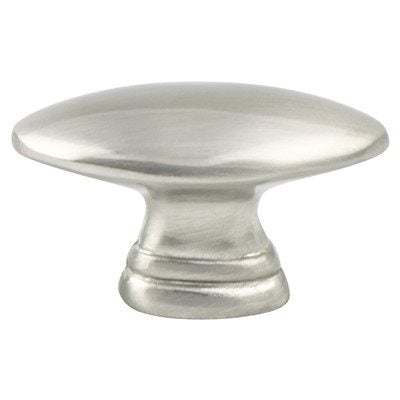 Advantage Plus Six Zinc Brushed Nickel Cabinet Knob  1