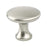 Contemporary Advantage Five Zinc Brushed Nickel Cabinet Knob  1