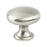 Contemporary Advantage Four Aluminum Brushed Nickel Cabinet Knob  1