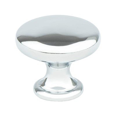 Contemporary Advantage Four Aluminum Polished Chrome Cabinet Knob  1