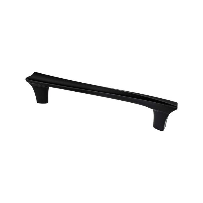 Fluidic Zinc Black Cabinet Pull  2