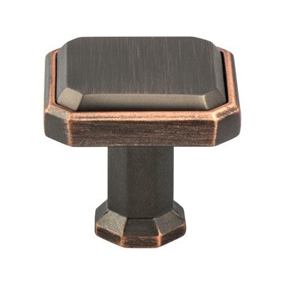 Harmony Zinc Verona Bronze Cabinet Knob  1