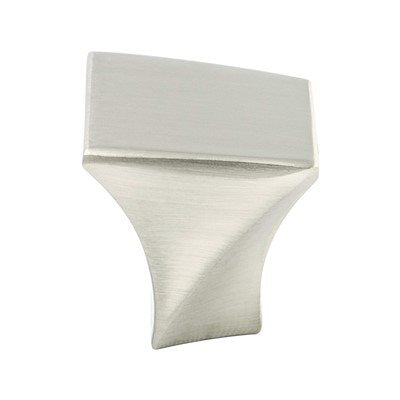 Fluidic Zinc Brushed Nickel Cabinet Knob  1