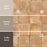 Kings Porcelain Nonna with White Star Tile Mixed 5