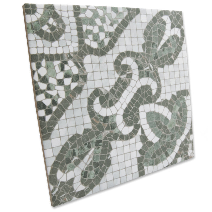 Versailles Porcelain Mosaico Chateau Mosaic Satin 12