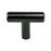 Transitional Advantage Two Steel Cabinet Knob - Black 2