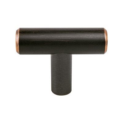 Transitional Advantage Two Steel Cabinet Knob - Verona Bronze 2