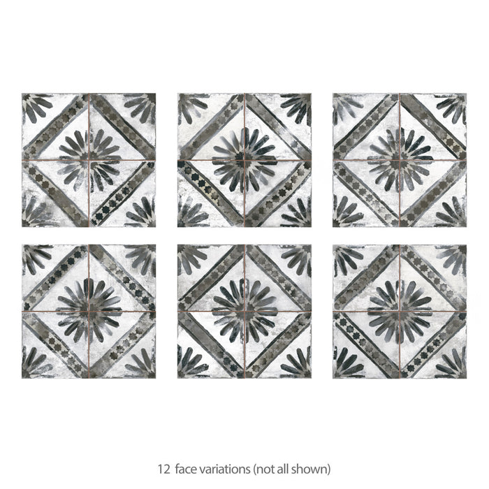 Kings Ceramic Marrakech Charcoal Grey Tile Matte 4