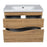 Wave Wood Teak Natural  Bathroom Vanity Teak Natural 3